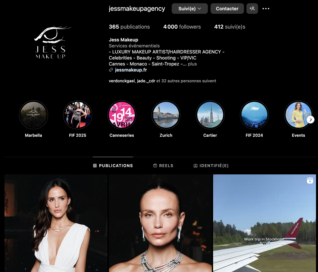 Instagram Jess Makeup - In-Pulse communication